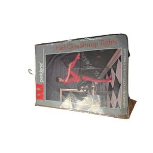 NOS VTG Parklane Stirrup Tights White Size A 80's